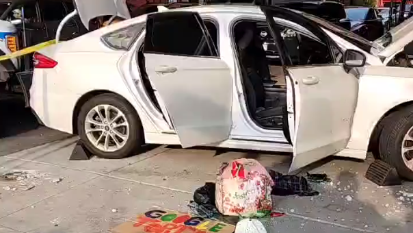 Man with delusions of 'torture' by Google crashes car near company's NYC headquarters, hitting 3