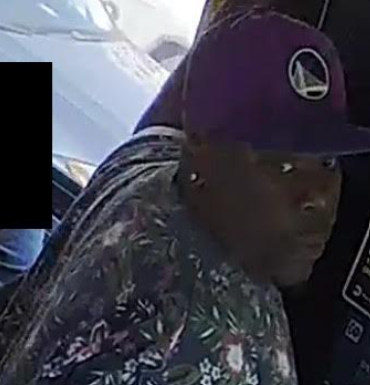 Security cameras captured images of the suspect.