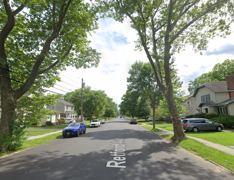 The man was electrocuted inside his garage on Retford Avenue in Cranford