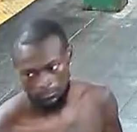 Security cameras captured images of the suspect.