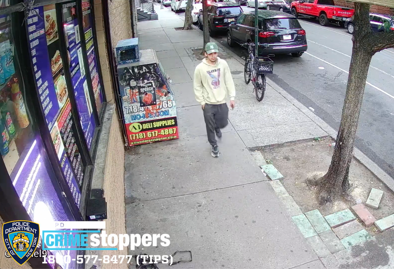 The suspect fled the scene after the broad-daylight slashing