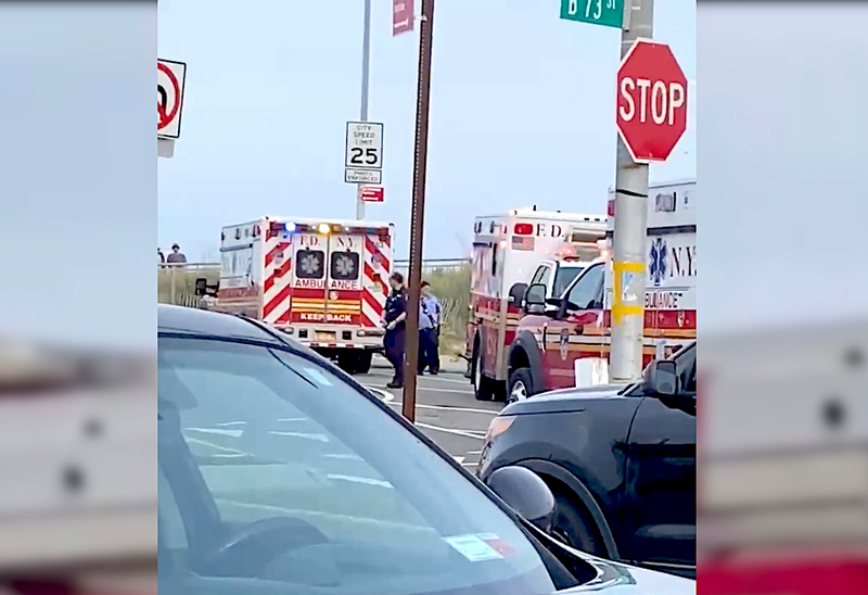 The boy was transported to an area hospital, where he was pronounced dead