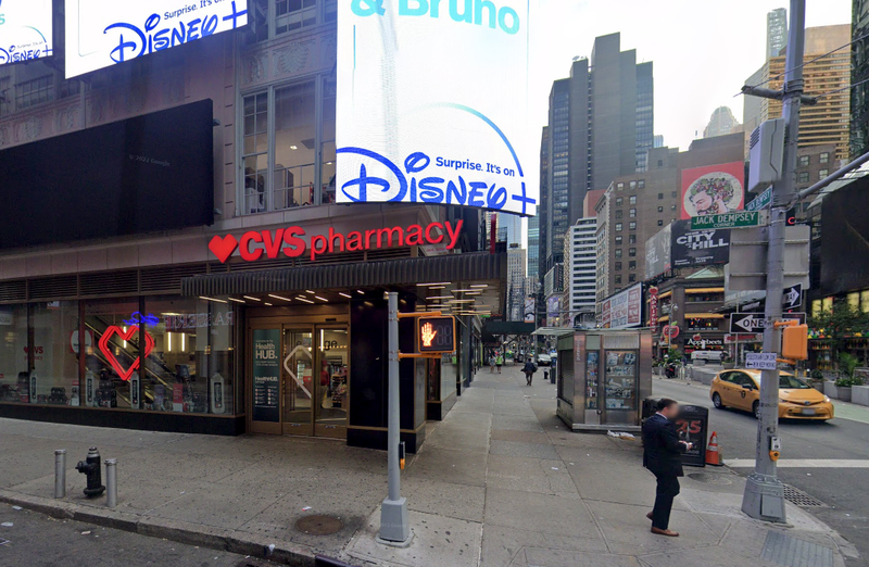 The fatal fight went down at the CVS pharmacy at W. 49th Street and Broadway, just north of Times Square