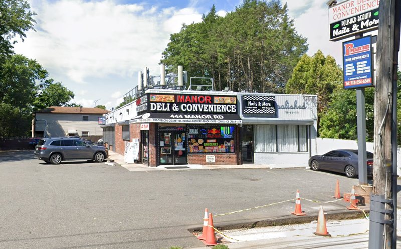 The fatal shooting happened shortly before 8 p.m. Saturday at Manor Deli and Convenience in Castleton Corners