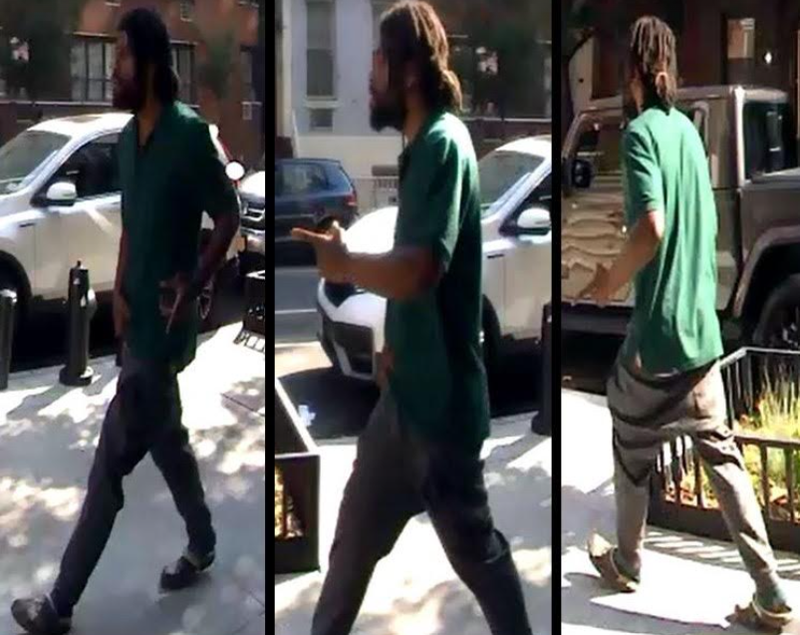 Police circulated images of the suspect.