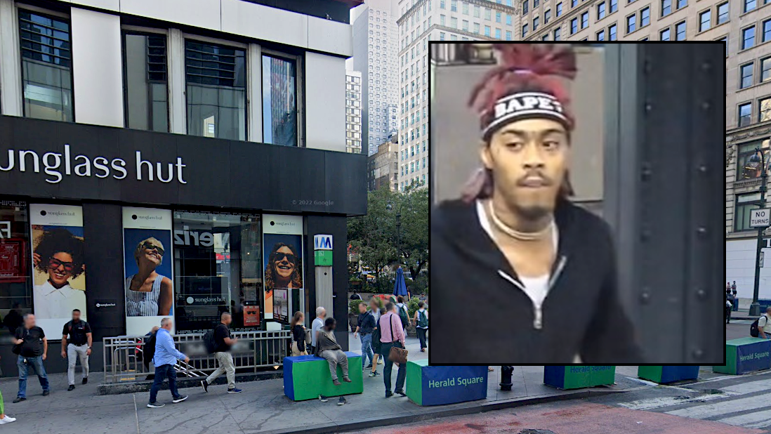 Man, 60, slashed in face at Herald Square subway station