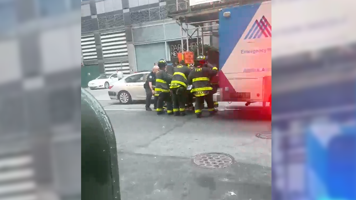 Man fatally rammed through cafe window as NYC road-rage clash spirals out of control