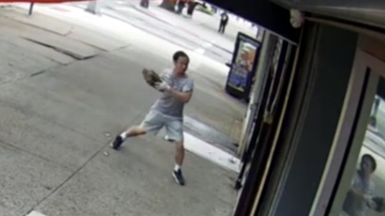 Man, 42, arrested for throwing bricks through window of state senator's Brooklyn office