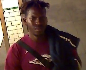 Security cameras captured images of the suspect.
