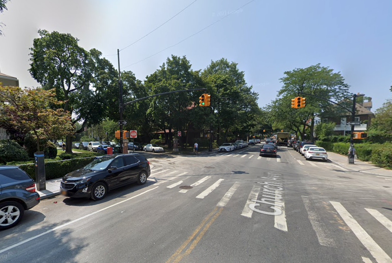aAn 82-year-old man was attacked with a stick at East 16th Street and Church Avenue in Prospect Park on Sunday morning