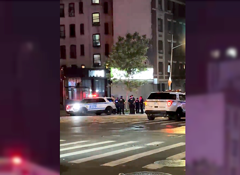 Police investigated Monday morning outside the Kama Restaurant & Lounge at 255 East Burnside Ave. in Tremont