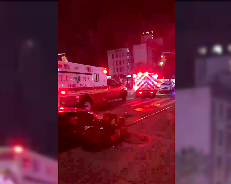 EMS responded to the scene and took three men to area hospitals. A fourth man was taken to a hospital by private means