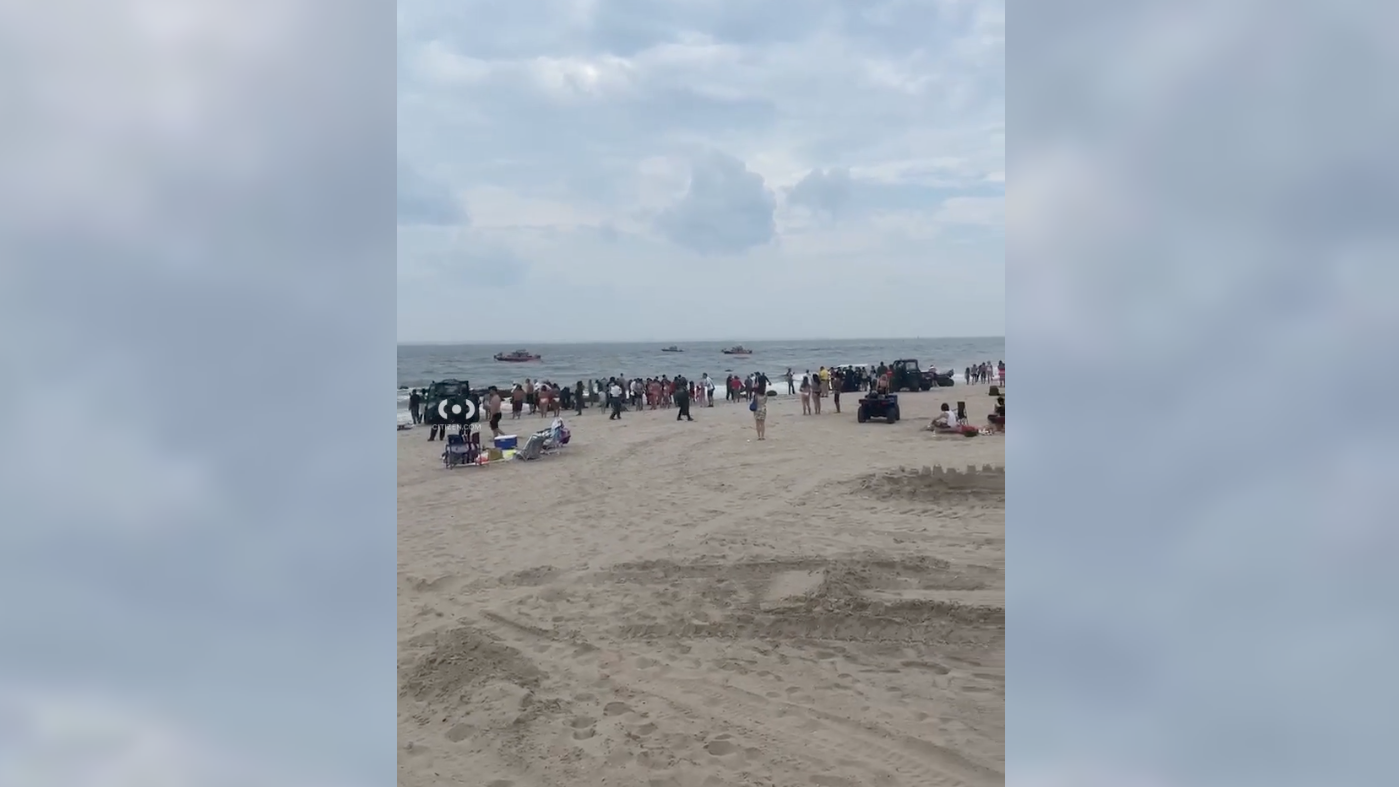 FDNY searches for missing swimmer off Coney Island
