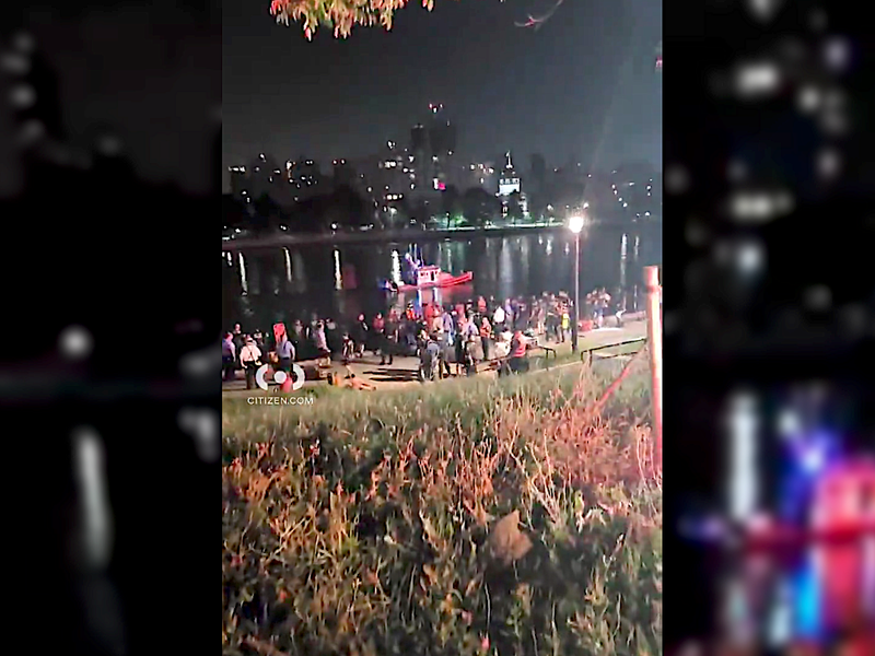 A man drove through Rainey Park in Astoria and plunged into the East River, where his body was found in an SUV 17 hours later