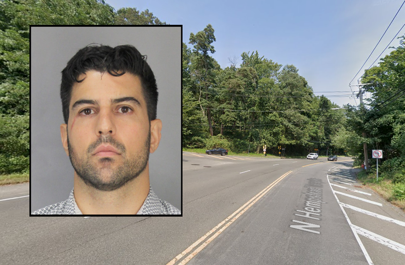 Police allege Sotirios Spanos was drunk at the time of the crash in Moores Hill Road on Saturday morning