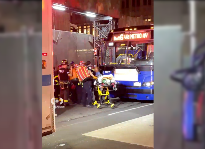 The bus operator and several passengers were among those injured