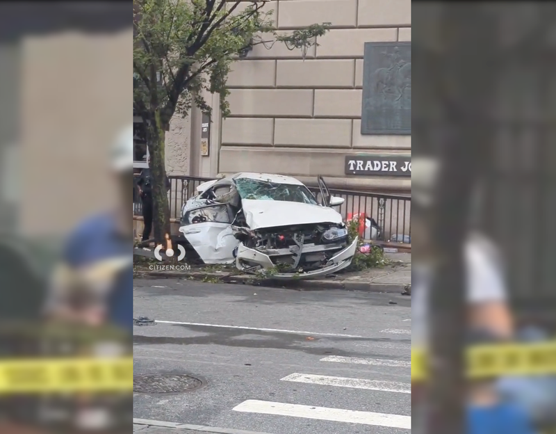 "It's horrifying," said a woman who lives nearby