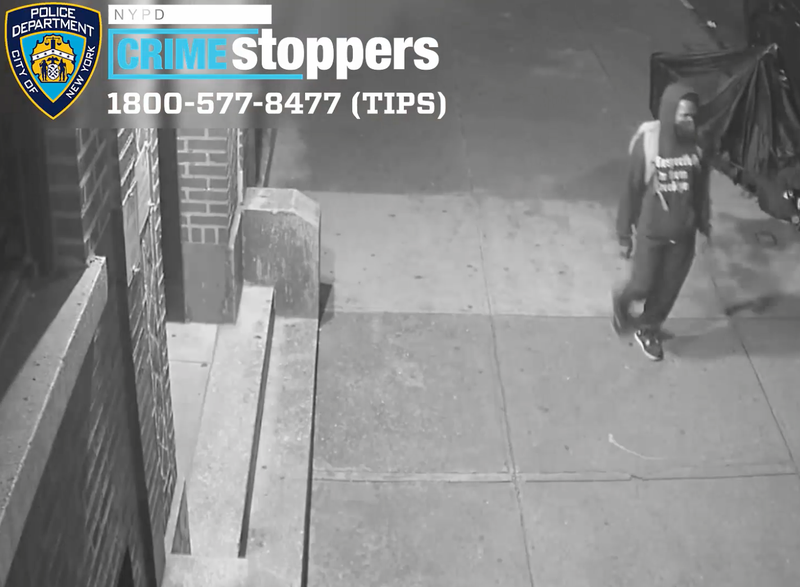 The suspect was last seen in the area of East 173rd Street and Morris Avenue, police said