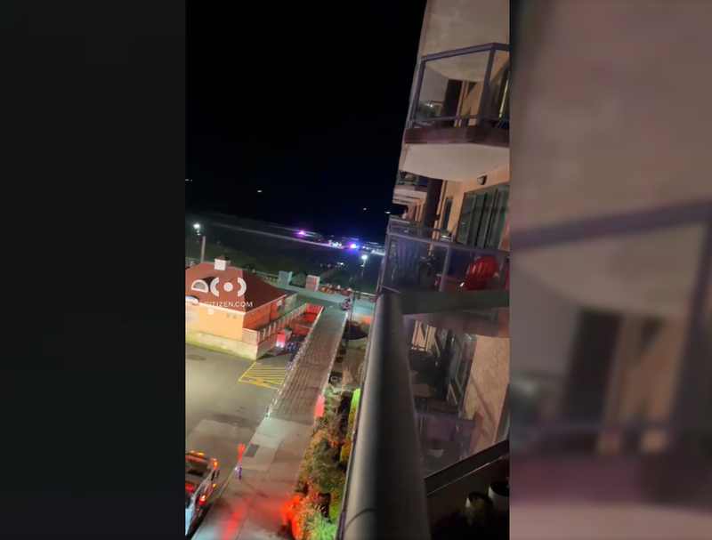 Witnesses said the man went into the water and never came out