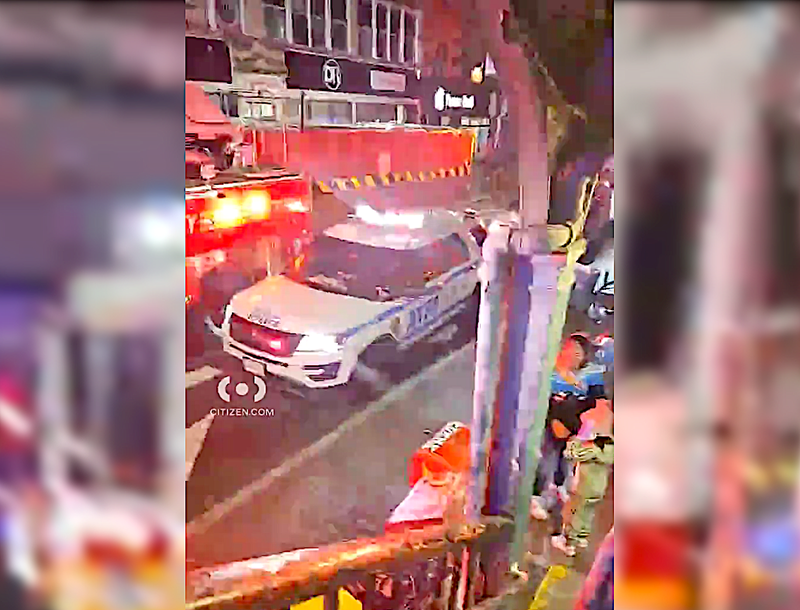 The NYPD and FDNY responded to the station as commuters looked for alternate routes