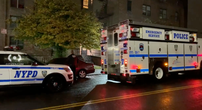 The circumstances surrounding the shooting weren't immediately known, but police are said to be searching for a third man