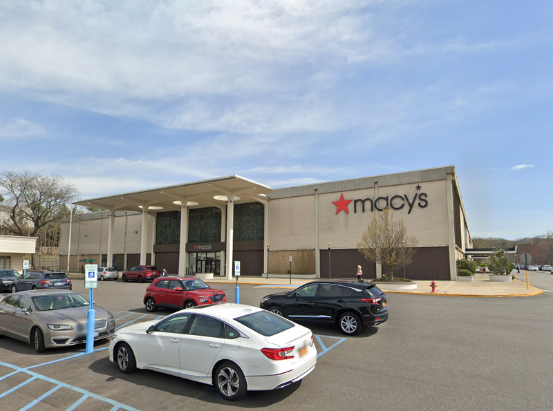 The clash happened Saturday afternoon at the Macy's in Manhasset