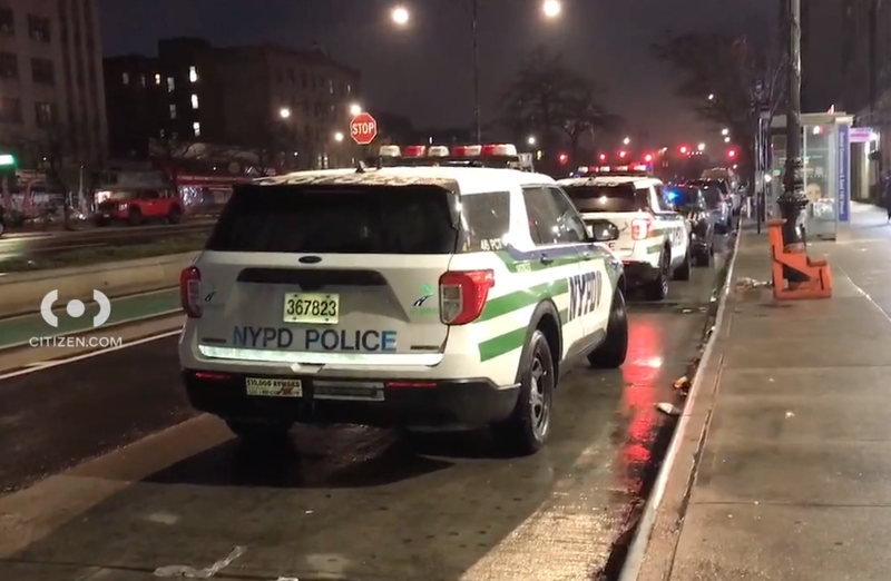 Police were still searching for the shooter Friday