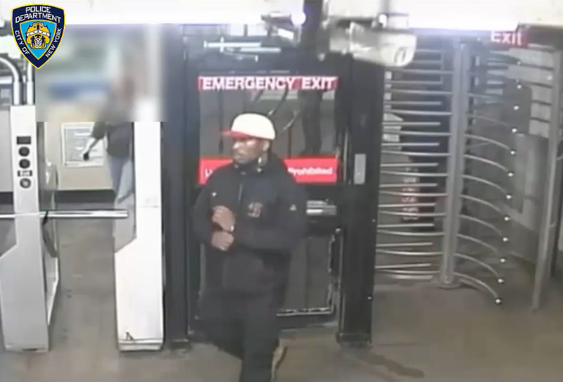 Video shows the man who initially pulled the gun—and who was ultimately shot in the head with it—entering the transit system in Bed-Stuy without paying the fare, police said