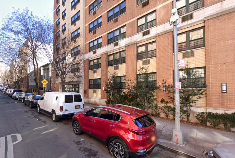 The victim was stabbed in the head in an elevator at her building on Morris Avenue in Fordham Heights