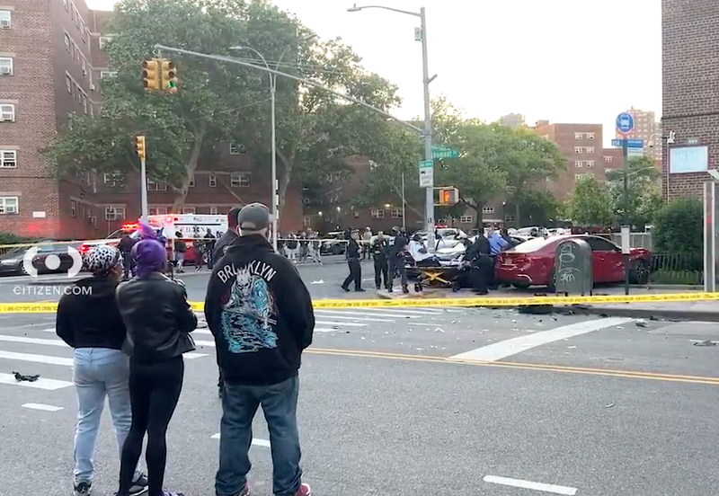 The drivers were not seriously injured, while the boy suffered critical injuries in the crash
