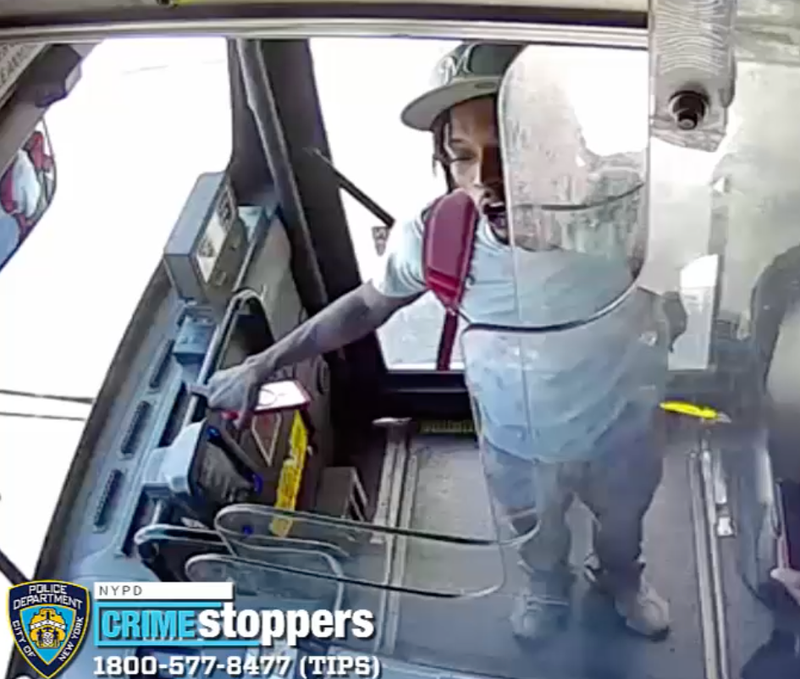 The passenger was angry about a bus detour, according to the TWU Local 100 union