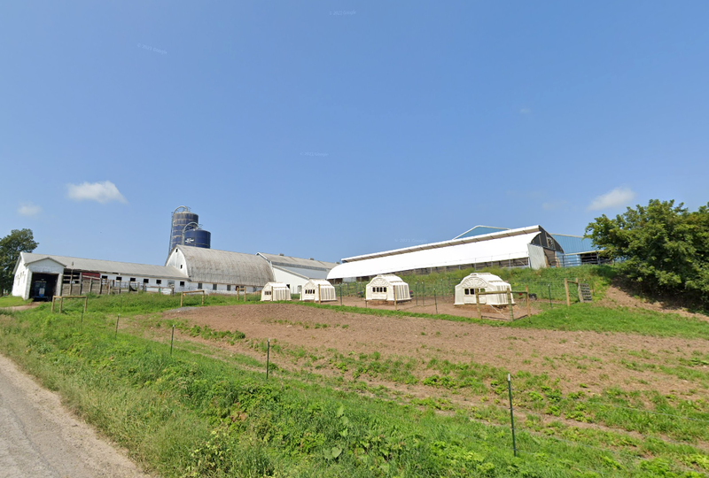 The men were rushed from the farm on Champion Road in Clinton, New York, but did not survive