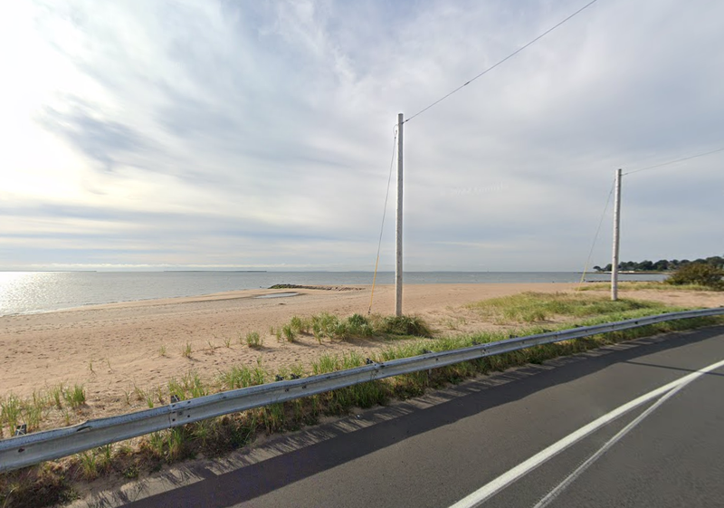 The father allegedly tried to drown two kids at Dawson Avenue Beach in West Haven