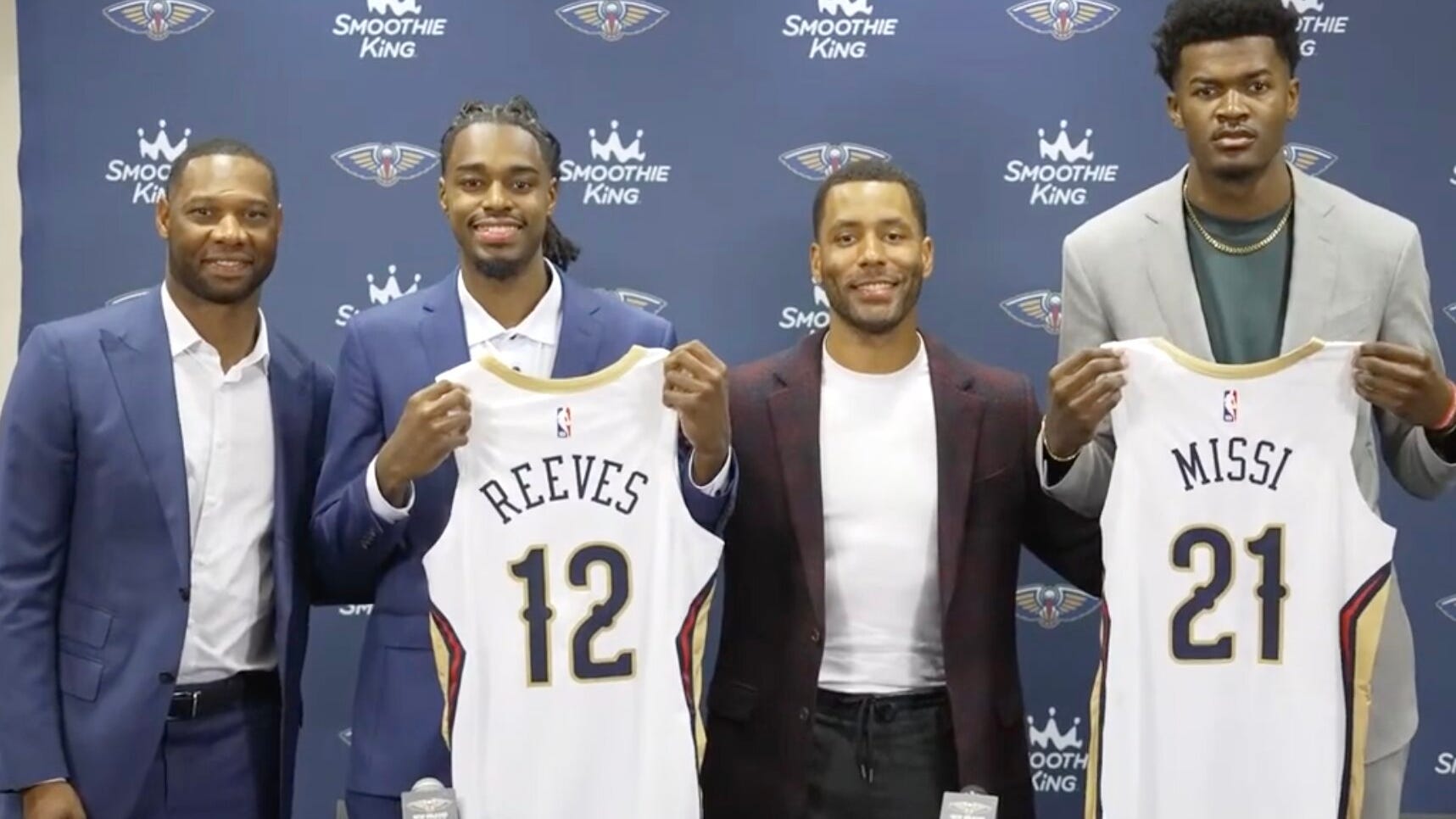 Meet the rookies: Yves Missi, Antonio Reeves excited for New Orleans … and the food