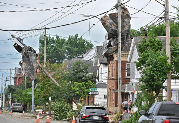 tornado en NY