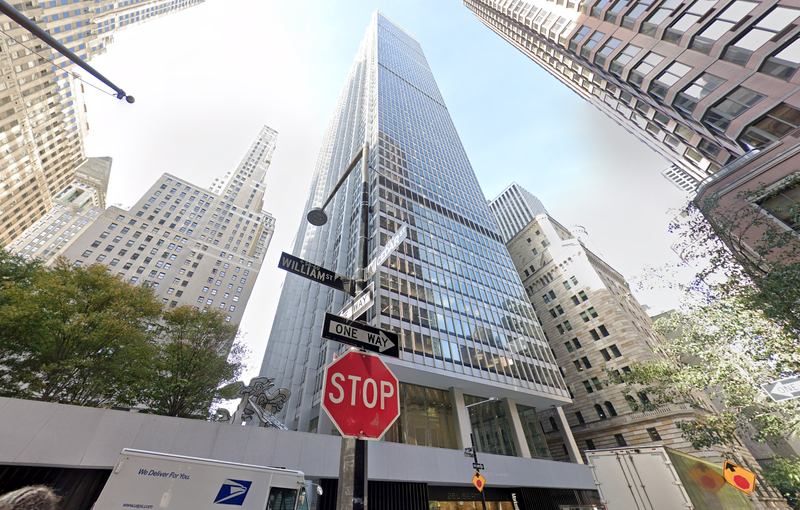 Fosun Hive’s 28 Liberty St. in Lower Manhattan, New York.