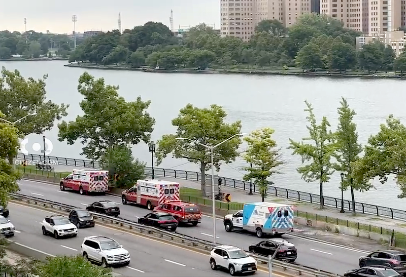 The man was pronounced dead at the scene