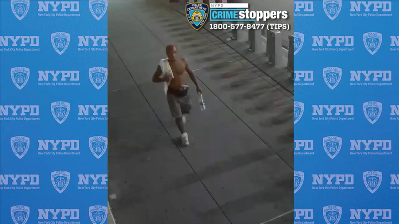 Police are searching for a suspect in the random attack on the night of Monday, Aug. 19