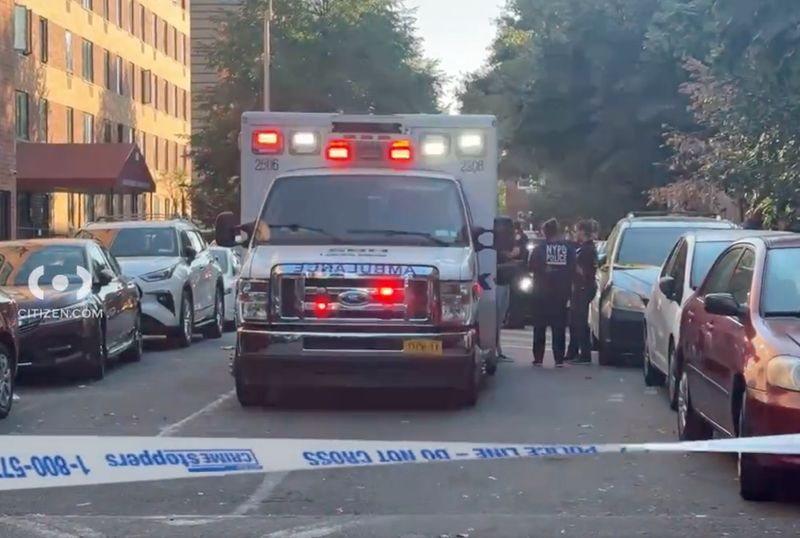 The victim was pronounced dead at the scene