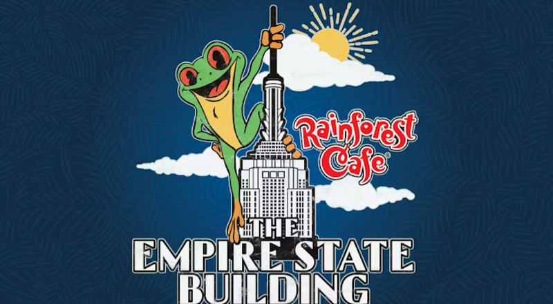 Visitors of the observatory will be able to stop by the pop-up Rainforest Cafe, organizers said