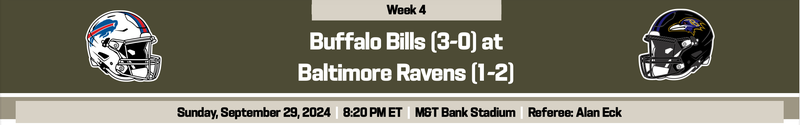 Bills at Ravens
