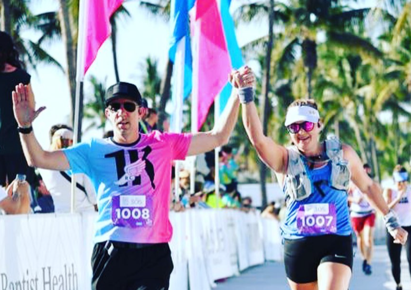 Dave Richardson and his wife Stephanie finish a half-marathon in Florida. Richardson, who plans to run in the Chicago Marathon, told WBBM they left their home in Davie, Florida, early to make sure they weren't grounded by Hurricane Milton. Roughly 1,500 runners from Florida are registered for the marathon.