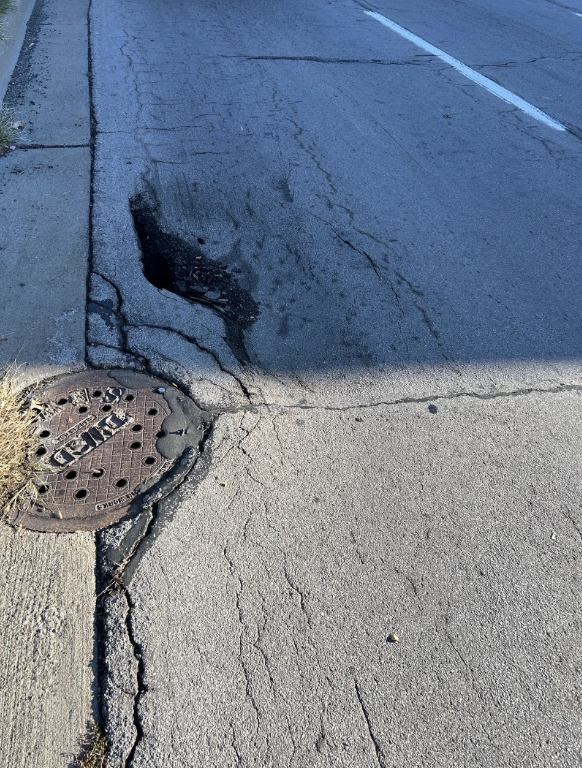 Water main break