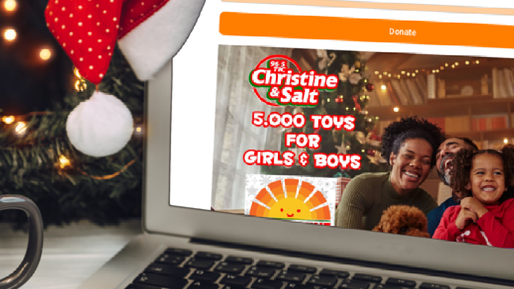 Donate here to Christine and Salt’s '5000 Toys for Girls and Boys' holiday campaign