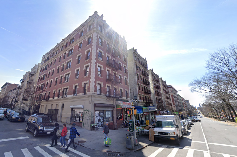 The victim fell to his death from the sixth floor of a building at 161st Street and Broadway