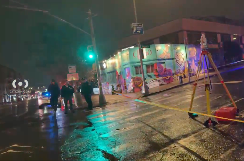 The victim was struck at Slosson Terrace and Bay Street in St. George, police said