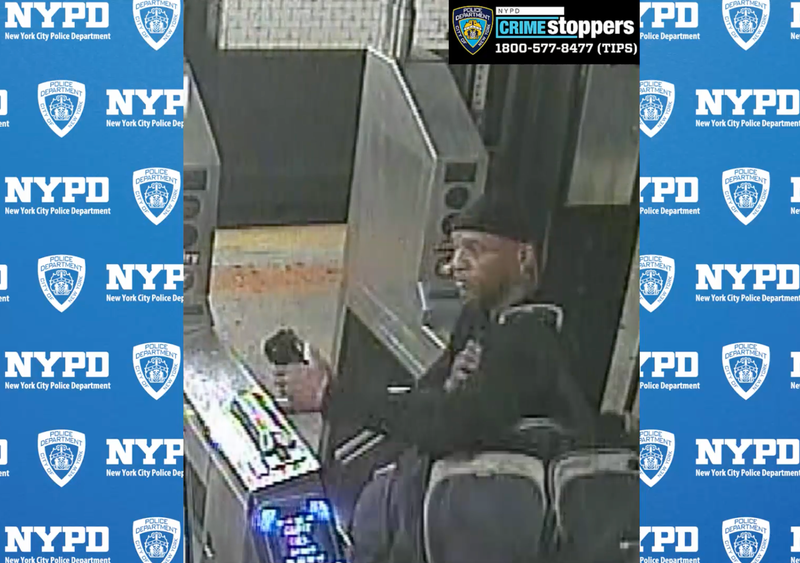 Police are searching for a burglar who cut a hole in the roof of a Brooklyn bodega to steal cash from the business