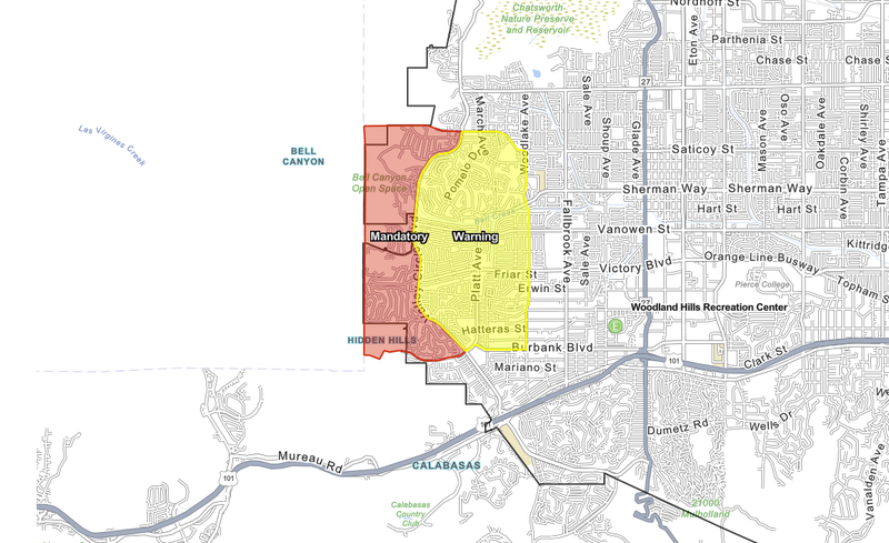 evacuation map