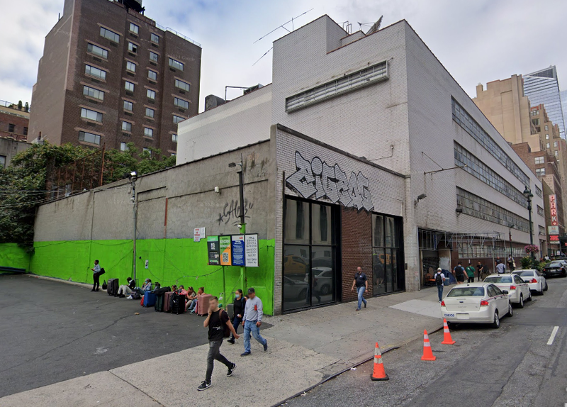The Touro College building located at 320W 31st Street in Midtown Manhattan. The building was being used to house single male migrants. On Oct. 23, 2023, State and FDNY Fire Marshalls descended into the building and shut down the makeshift shelter and ordered cleared by the end of the day.