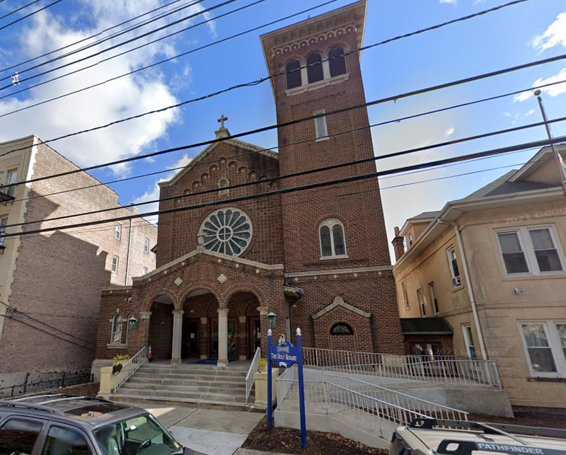 Police are investigating the Feb. 12 incident at Church of the Holy Rosary on Undercliff Avenue in Edgewater